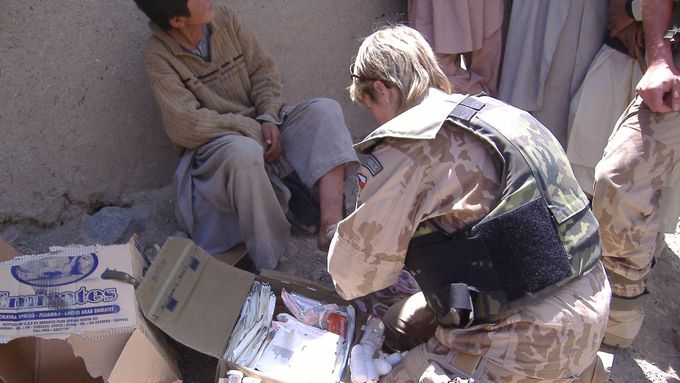 Ilustrační foto z české jednotky v Afghánistánu.