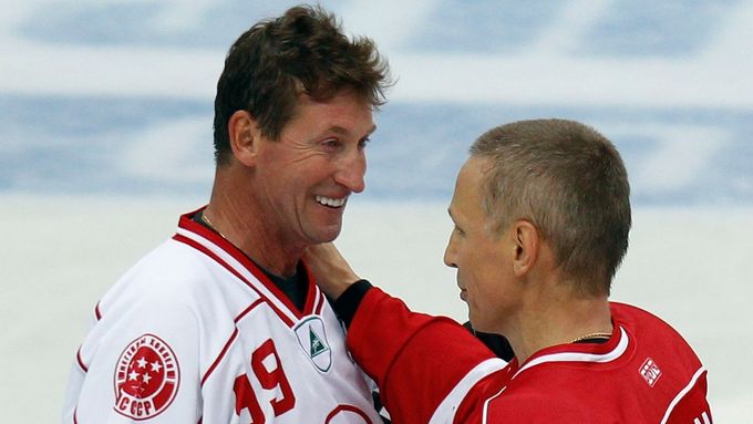 FOTO Gretzky a spol. vyzvali Sbornou