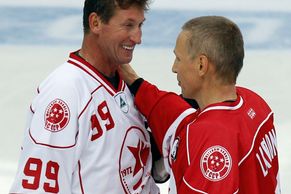 FOTO Gretzky a spol. vyzvali Sbornou