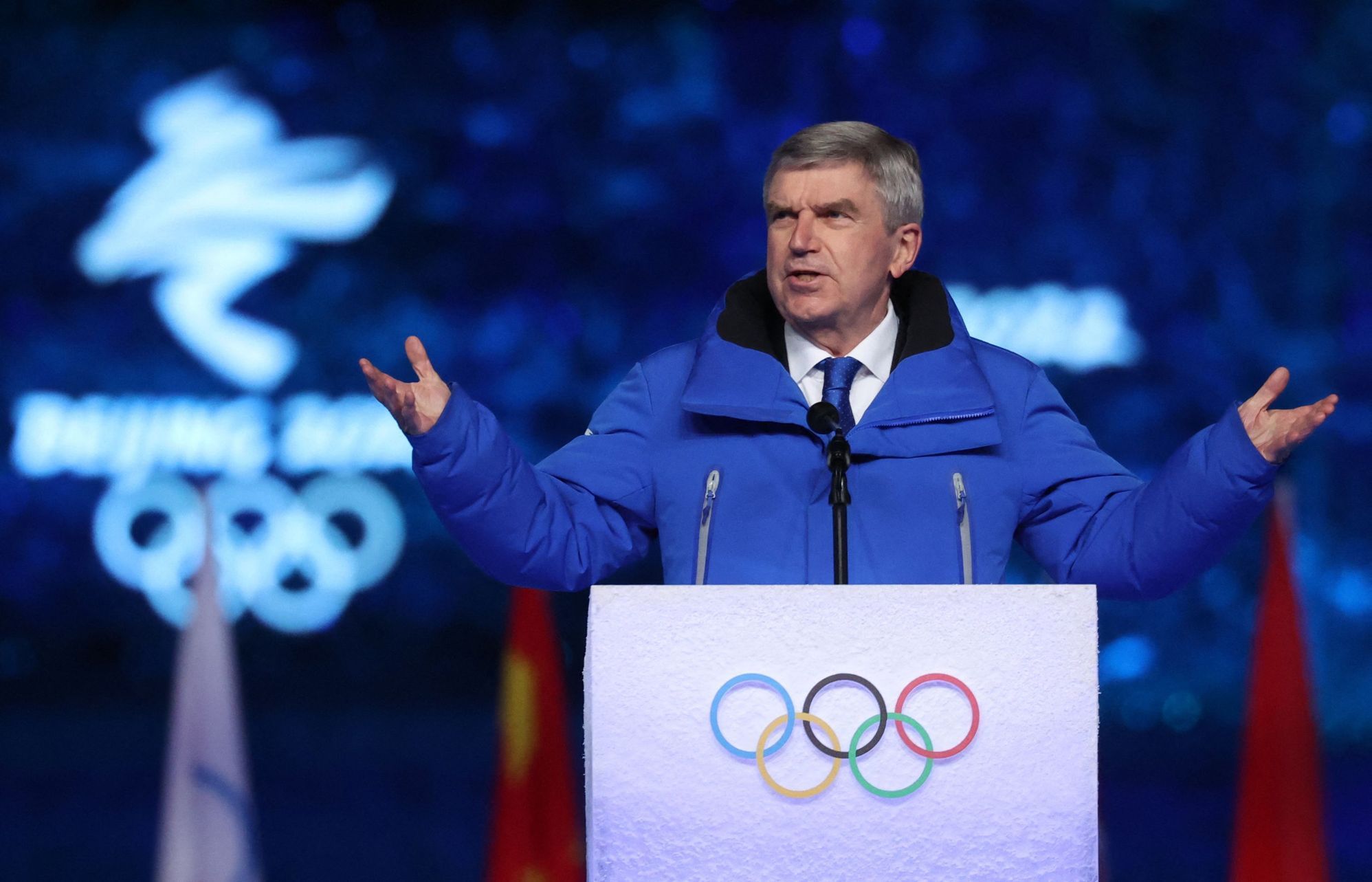 Prezident MOV Thomas Bac oficiálně ukončuje ZOH 2022 v Pekingu