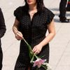 Pohřeb Vladimíra Dlouhého - Jitka Čvančarová
