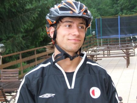 Dušan Švento v jezdeckém úboru