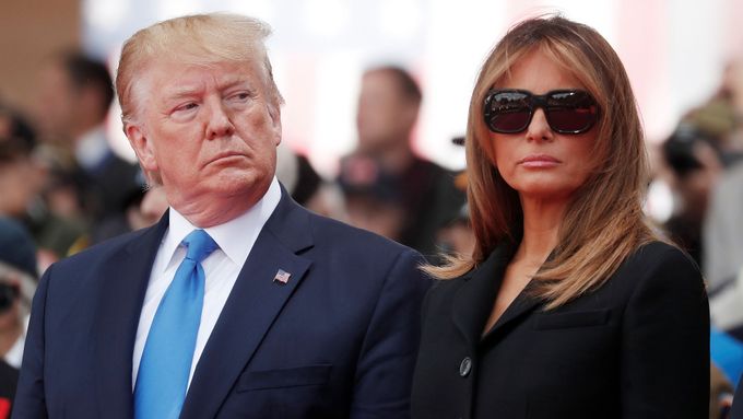 Donald Trump s manželkou Melanií.