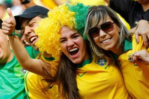 FOTO Brazílie dostala fotbalovou horečku. Začal Pohár FIFA