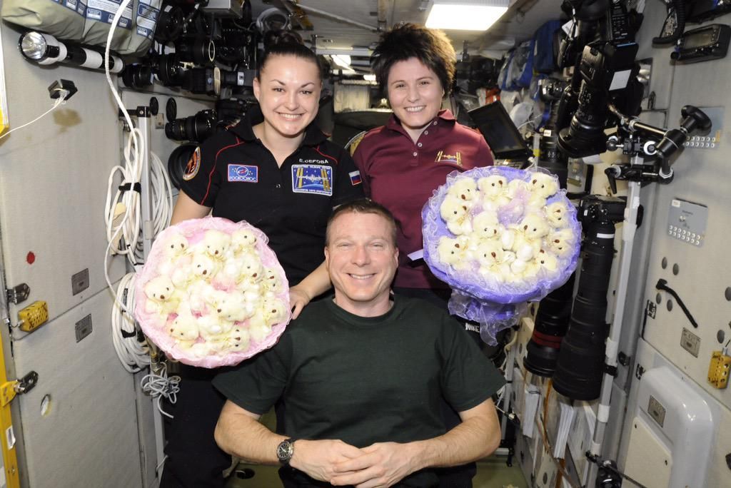 Snímky astronauta Terryho Virtse z kosmu