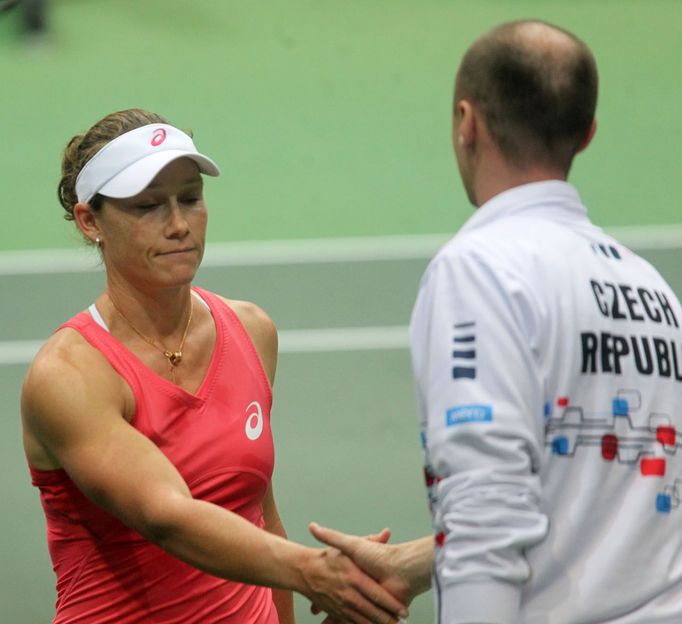 Fed Cup Česko - Austrálie: Samantha Stosurová