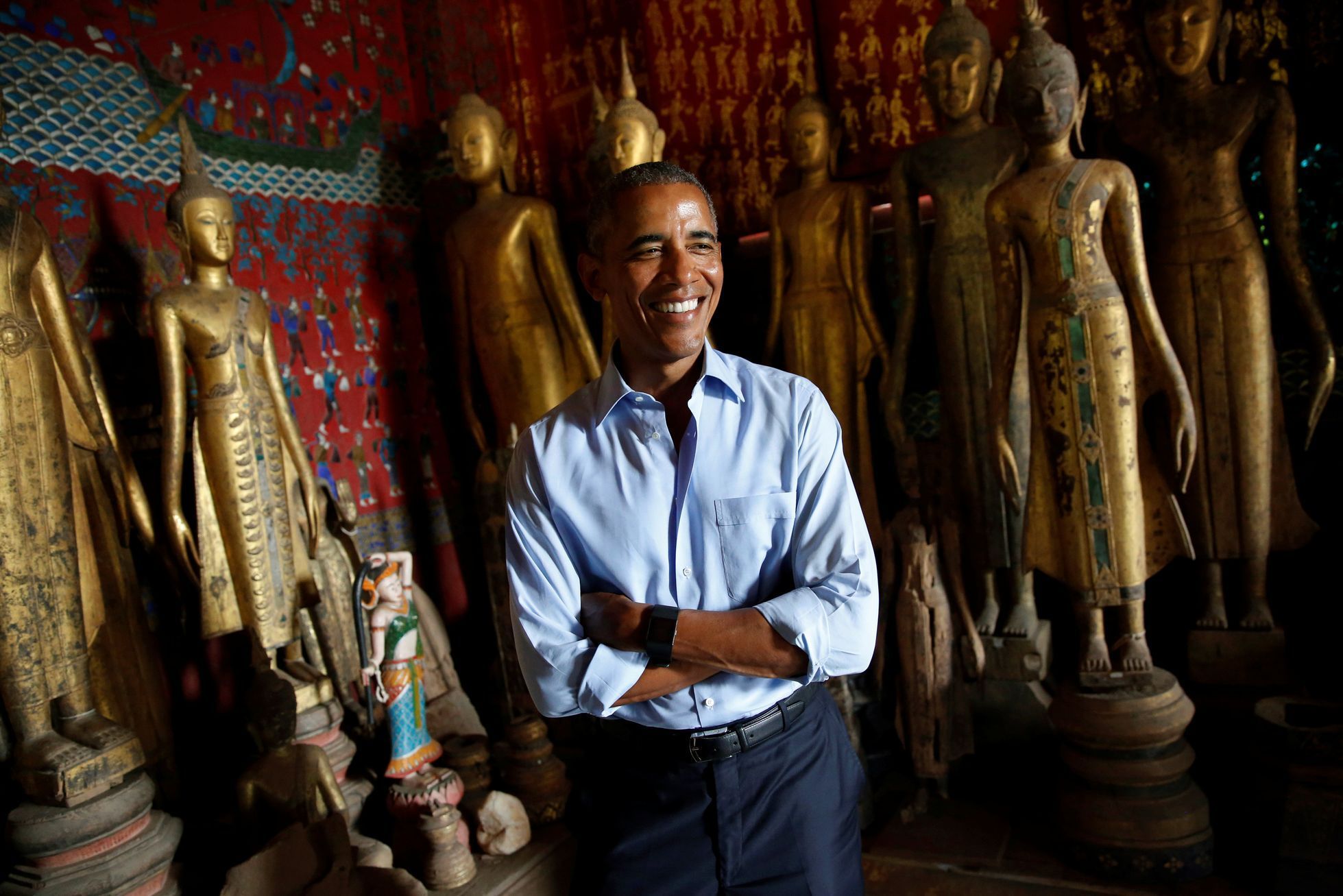 Barack Obama v Laosu