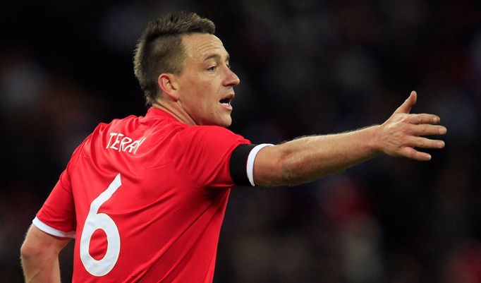 John Terry v dresu anglické reprezentace