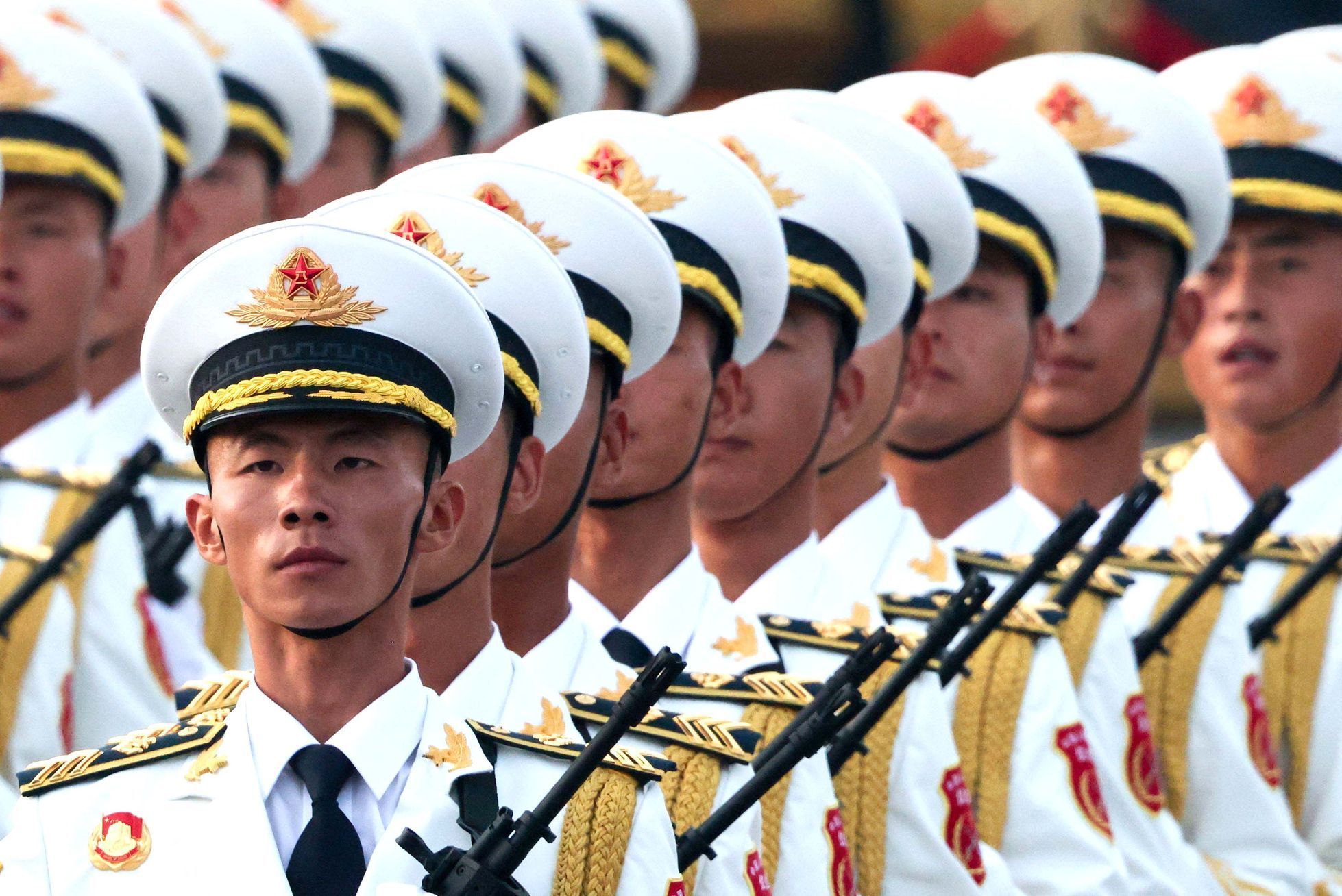 Čína, vojenská přehlídka, Peking. 80. let, 2. světová válka, Putin, Xi, Kim