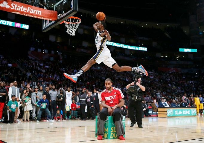 All Star Game NBA - dovednostní soutěž (Jeremy Evans)