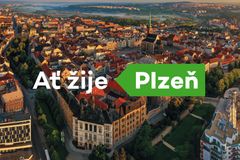 Plzeň má nové logo - šipku směřující na západ. V jednoduchosti je síla, říká primátor