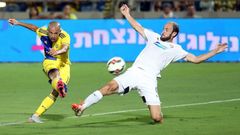 LM, Maccabi Tel Aviv-Plzeň: Ben Haim II - Roman Hubník - izraelské březno