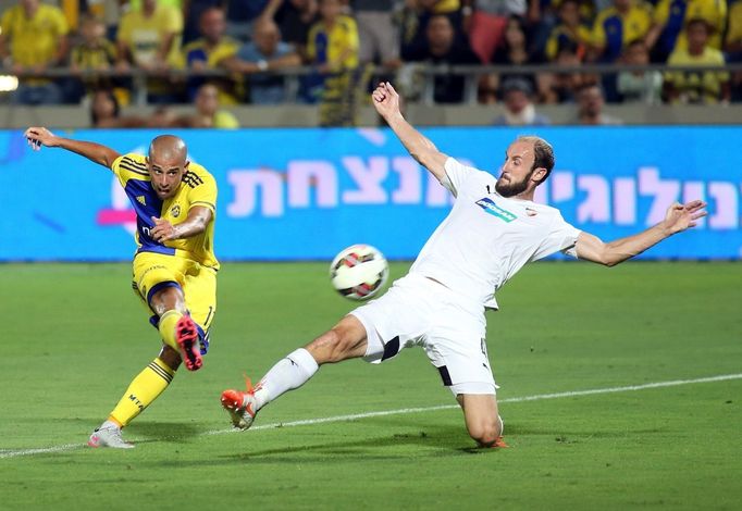 LM, Maccabi Tel Aviv-Plzeň: Ben Haim II - Roman Hubník - izraelské březno