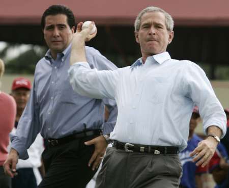Bush na baseballu