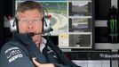 Mercedes Formula One team principal Ross Brawn looks on during the first practice session of the German F1 Grand Prix at the Nuerburgring racing circuit, July 5, 2013. RE