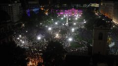Foto: Proti argentinské prezidentce vytáhly do ulic statisíce lidí
