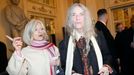 Na snímku ze čtvrtečního zahájení sezony v La Scale je písničkářka Patti Smith.