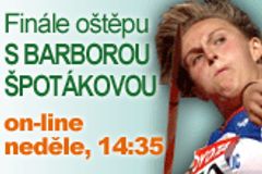 Oštěp s Barborou Špotákovou on-line