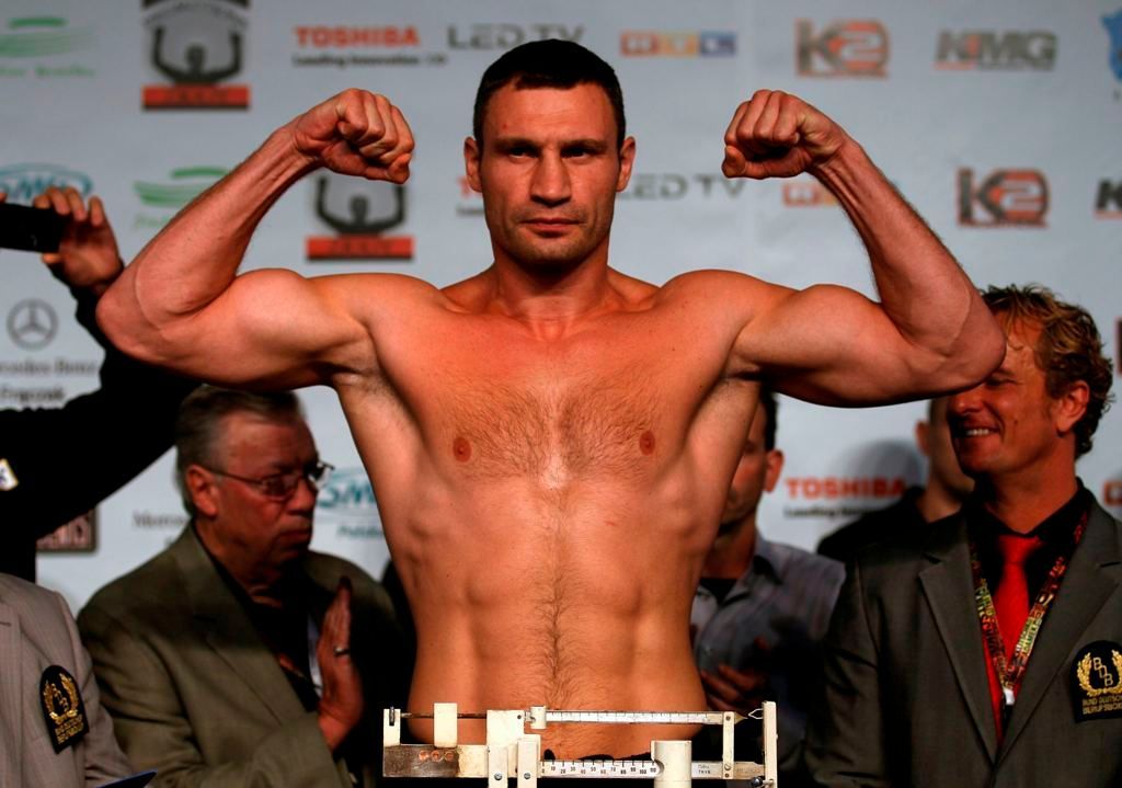 Kličko vs Adamek: vážení