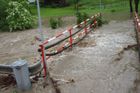 V Beskydech hrozí kvůli intenzivním srážkám záplavy