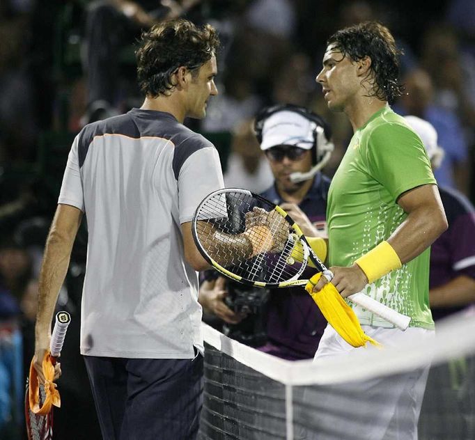 Roger Federer a Rafael Nadal