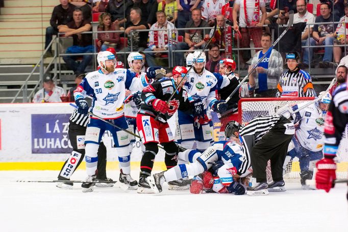 Extraliga, 5. finále: HC Oceláři Třinec - HC Kometa Brno