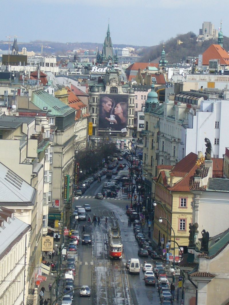 Praha ze střechy Národního divadla 12