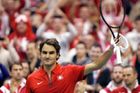 Federer se do Davisova poháru vrátil v Srbsku vítězně