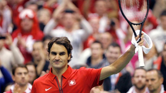 Roger Federer bude Švýcarsko reprezentovat i ve čtvrtfinále Davis Cupu.