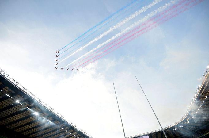 MS 2015, finále, Nový Zéland-Austrálie: Red Arrows