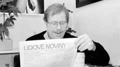 Václav Havel, Lidové noviny