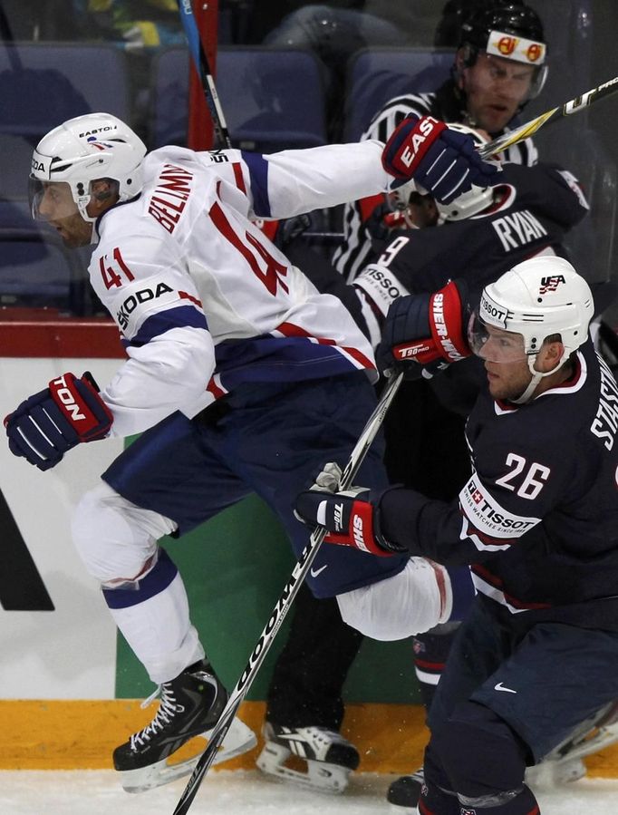 MS v hokeji 2012: USA - Francie (Bellemare, Stastny)