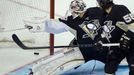 Pittsburgh Penguins - Boston Bruins (Fleury inkasuje gól na 1:5 ve druhém zápase)