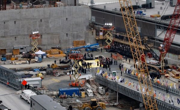 papež na groung zero