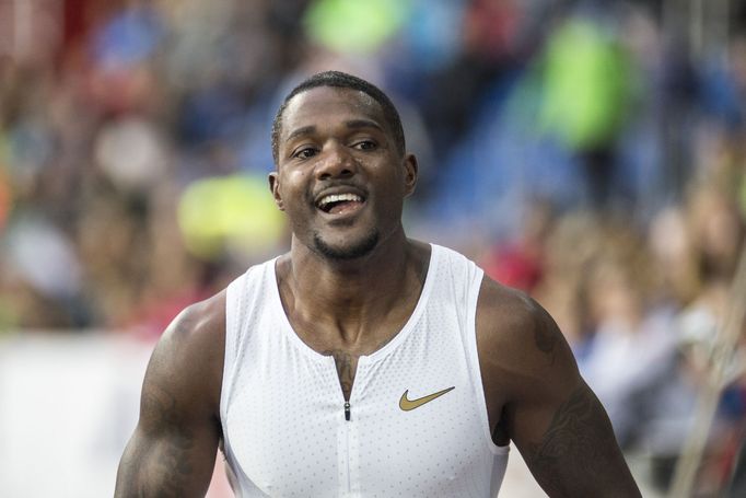 atletika, Zlatá tretra 2018, Justin Gatlin (100 m)