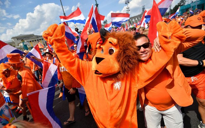 Česko - Nizozemsko, osmifinále Euro 2021, fanoušci