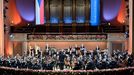 Snímek z novoročního koncertu České filharmonie.