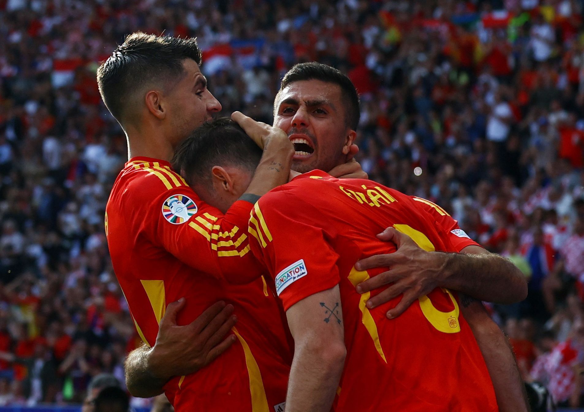 Soccer Football - Euro 2024 - Group B - Spain v Croatia