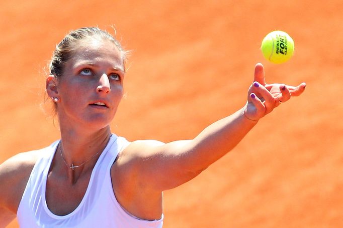 Karolína Plíšková na Prague Open 2015