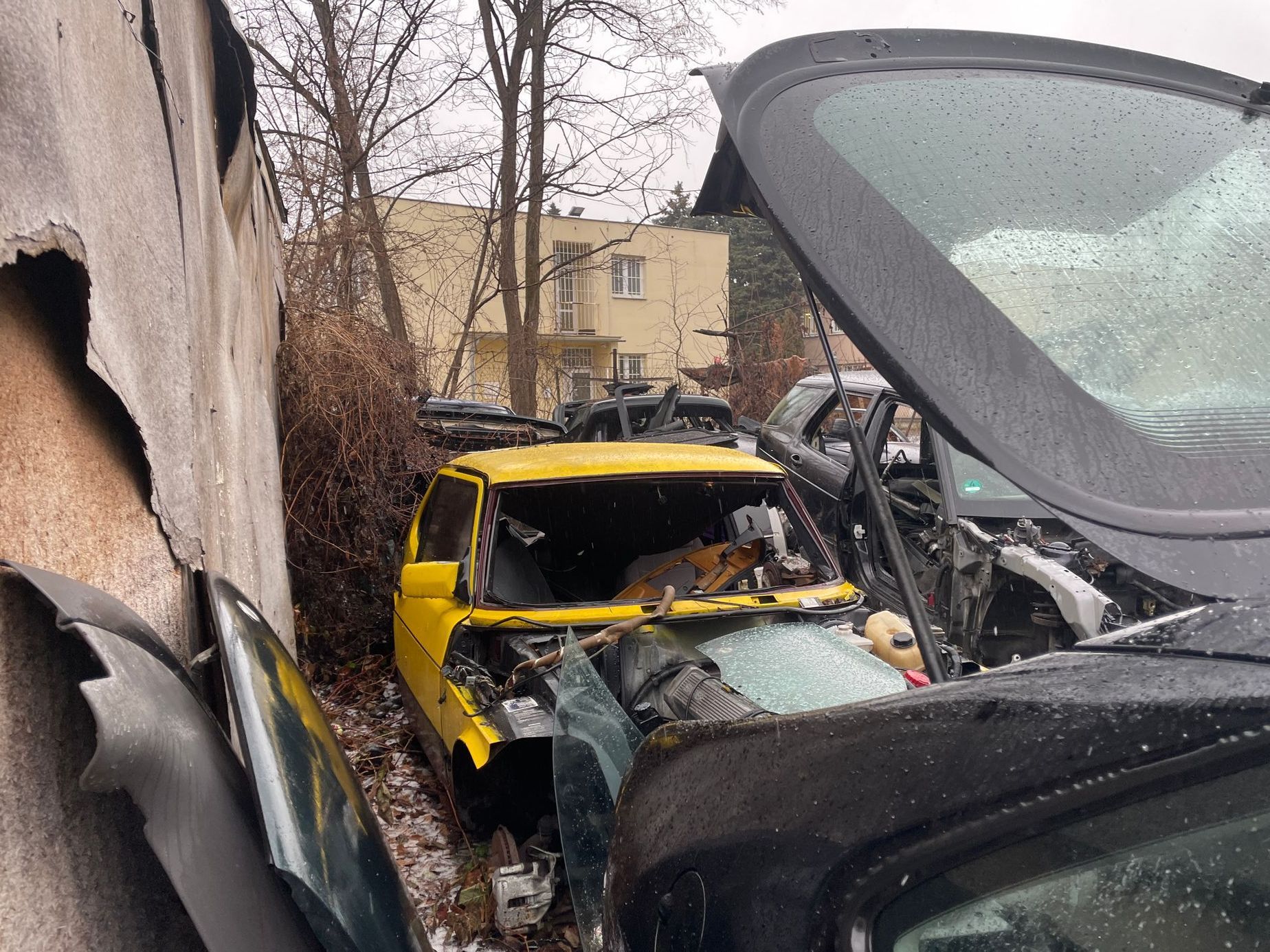 Saab Punk vrakoviště v Praze