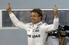Rosberg vyhrál i druhý závod sezony. Ferrari nejdřív smutnilo, pak slavilo