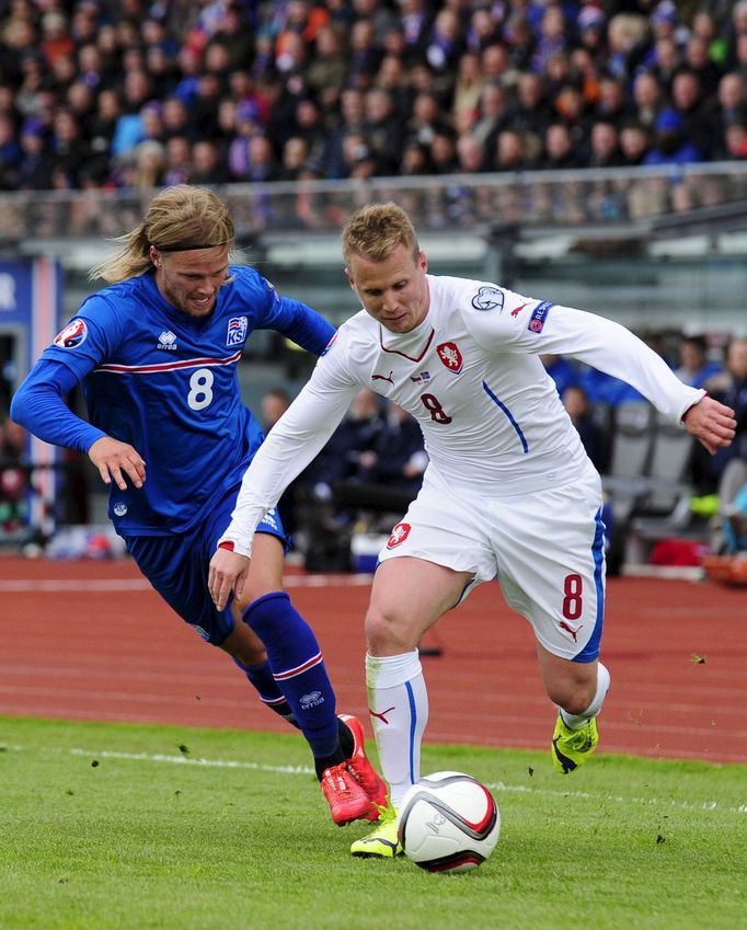 Island-Česko: Birkir Bjarnason - David Limberský