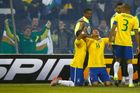 Robinho zastoupil Neymara, Brazílie na Copě vyhrála skupinu