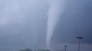 USA - Weather - Tornados in Oklahoma Tornados touch down in the farm fields west of Laverne in Oklahoma, during a severe thunderstorm passing through the Great Plains. | Location: Laverne, Oklahoma, USA.