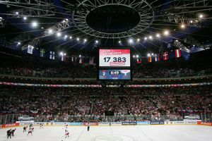 MS 2015, Česko-Německo: vyprodaná O2 arena - 17 383 diváků