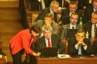 Lavice KSČM.
