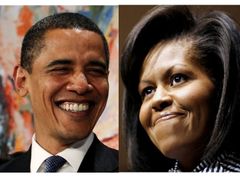 Manželé Barack a Michelle Obamovi