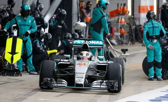 F1, VC Velké Británie: Lewis Hamilton, Mercedes