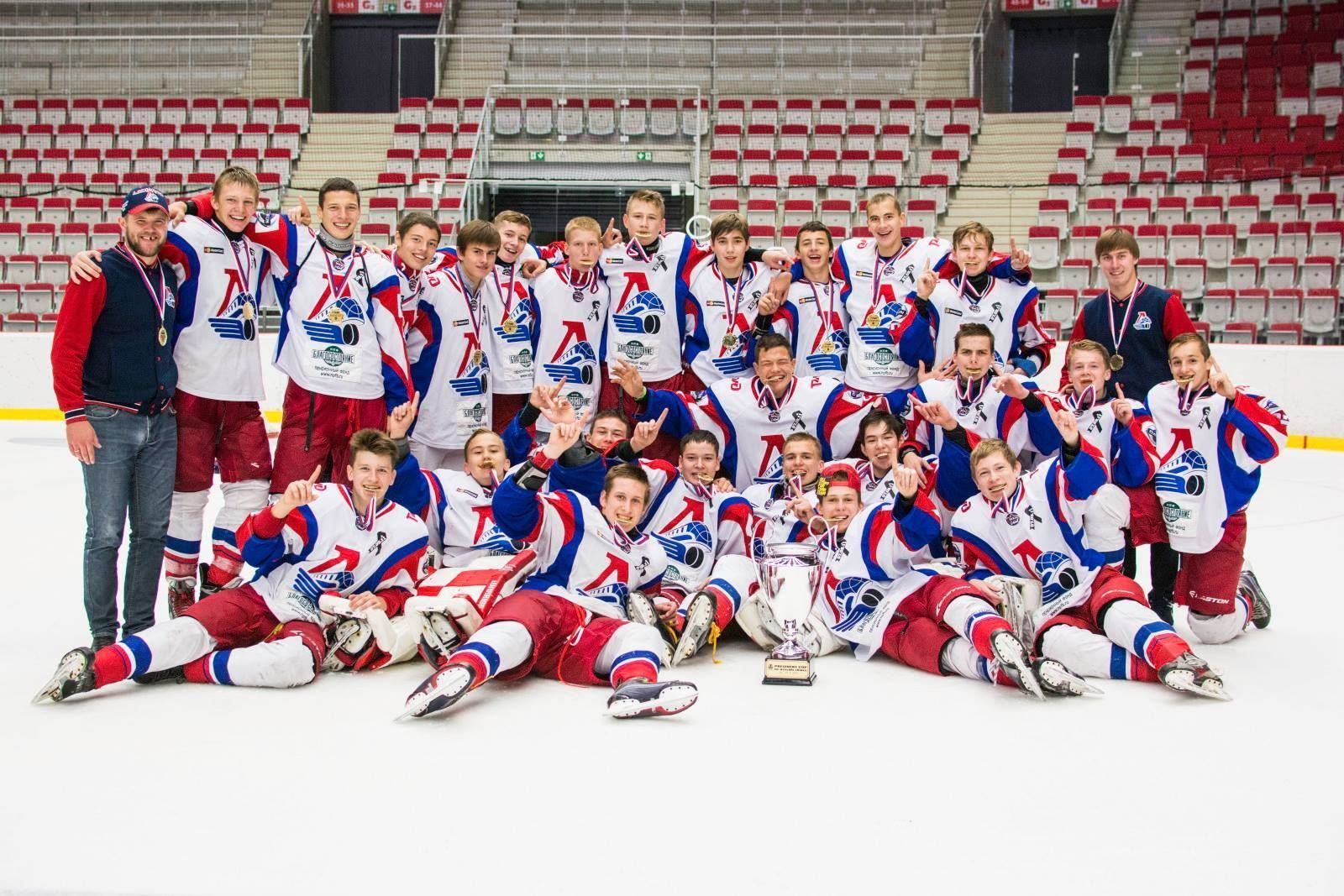 Mladší dorostenci Lokomotivu Jaroslavl vyhráli třinecký President Cup 2016