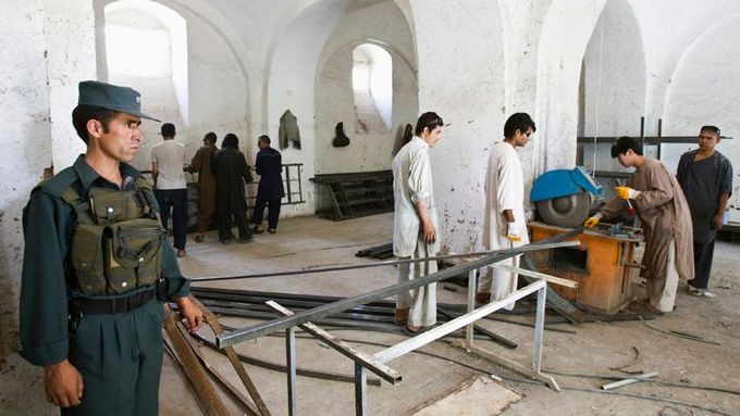 Afghánská věznice. Ilustrační foto.